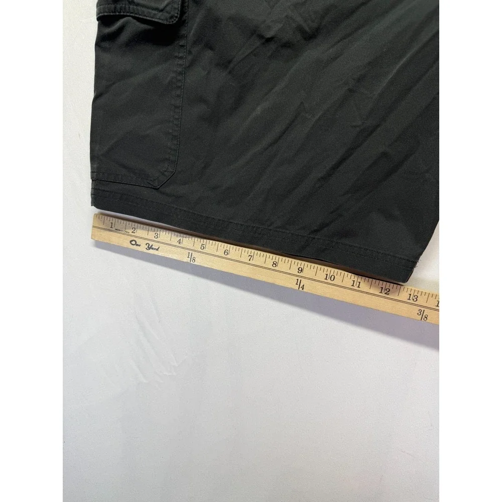 Orvis Cargo Shorts Mens 40 Black Lightweight Hiking‎ Workwear Utility Pockets